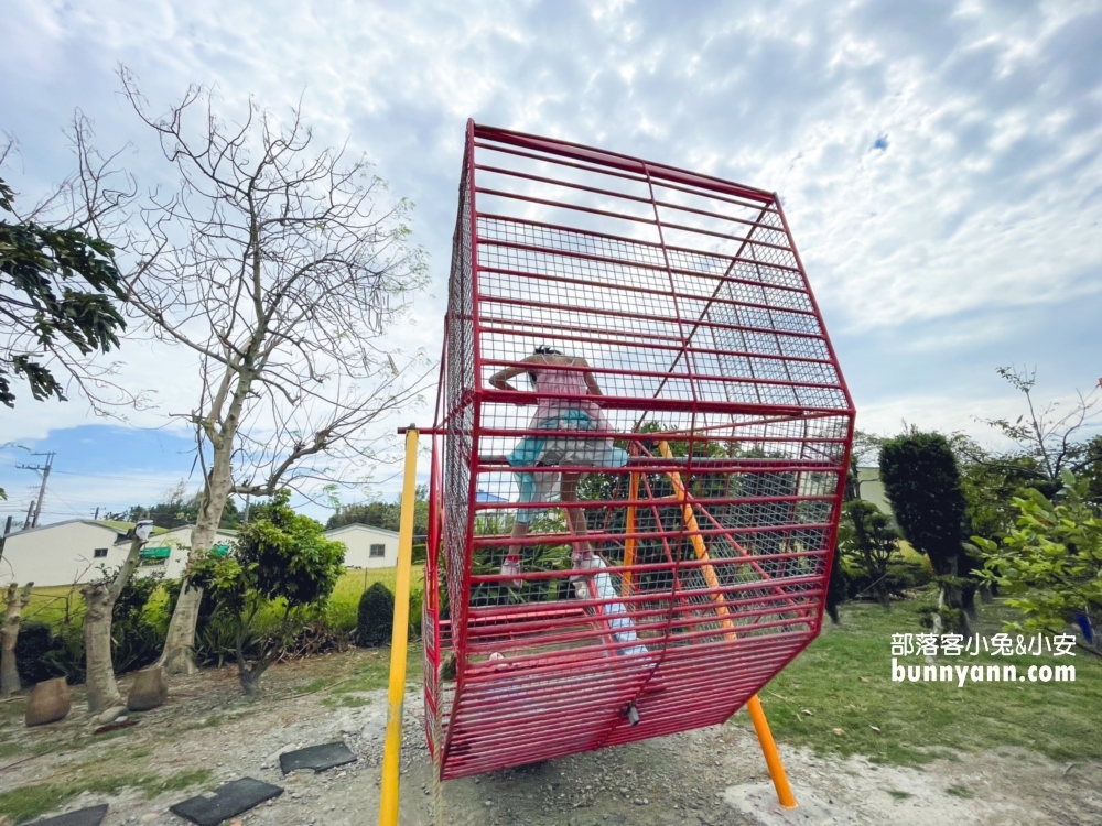 埔鹽【姥姥不老茶文創園區】近20種親子戶外設施一次玩到飽