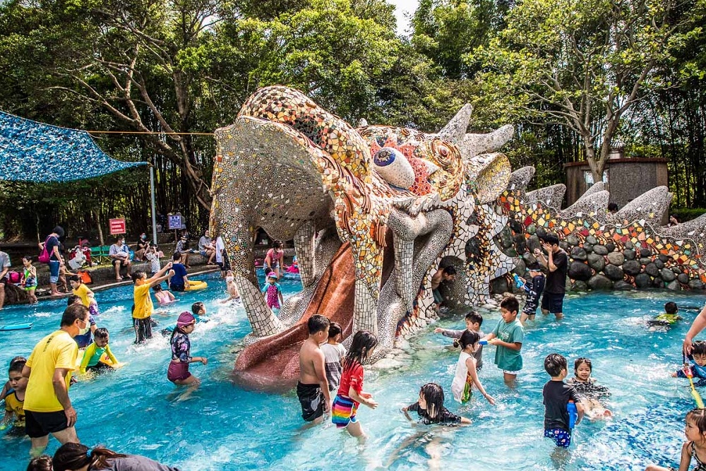 3.桃園龍潭大池,龍潭區暑假玩水好地方