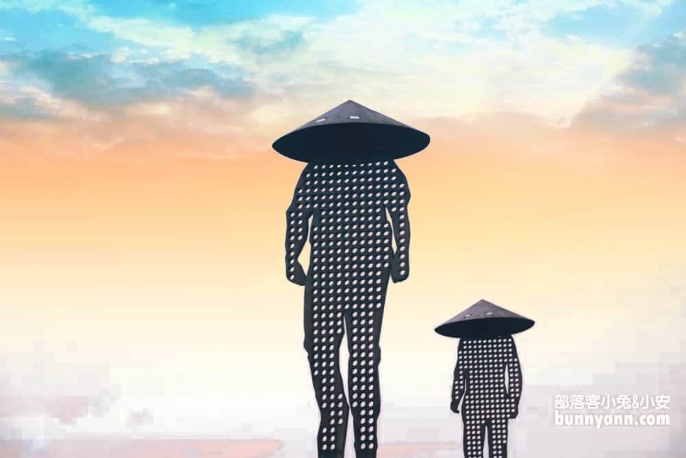 金門景點》建功嶼，金門版摩西分海，必拍海上牡蠣人，賞夕陽最佳秘境