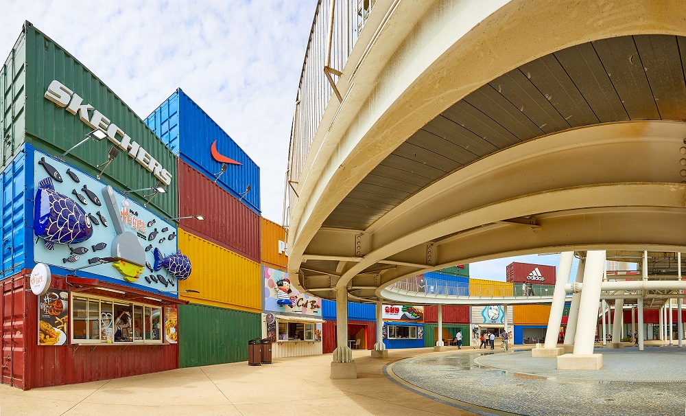 台中鰲峰山運動公園，手腳併用的戶外親子遊戲場