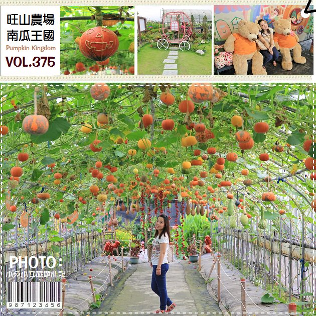 『宜蘭』旺山休閒農場，走進繽紛的南瓜王國～ @小兔小安*旅遊札記