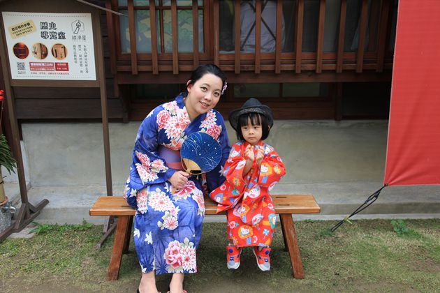 『台南新景點』納涼屋日式宿舍群，美麗和風浴衣新體驗～