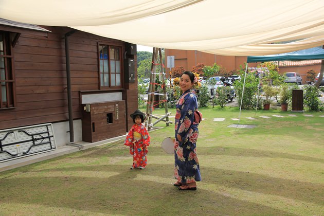 『台南新景點』納涼屋日式宿舍群，美麗和風浴衣新體驗～