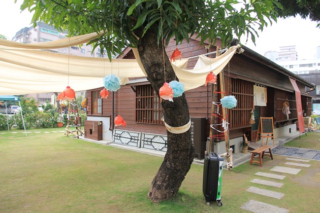 『台南新景點』納涼屋日式宿舍群，美麗和風浴衣新體驗～