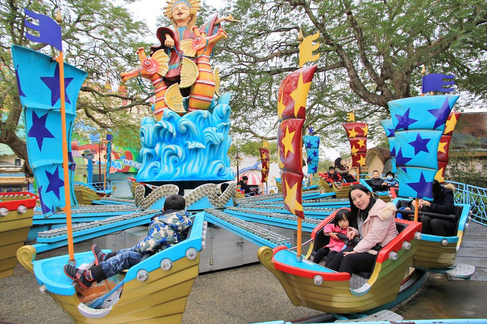 台中麗寶假期 | 麗寶樂園X天空之夢摩天輪和POPA家族一起瘋樂園！