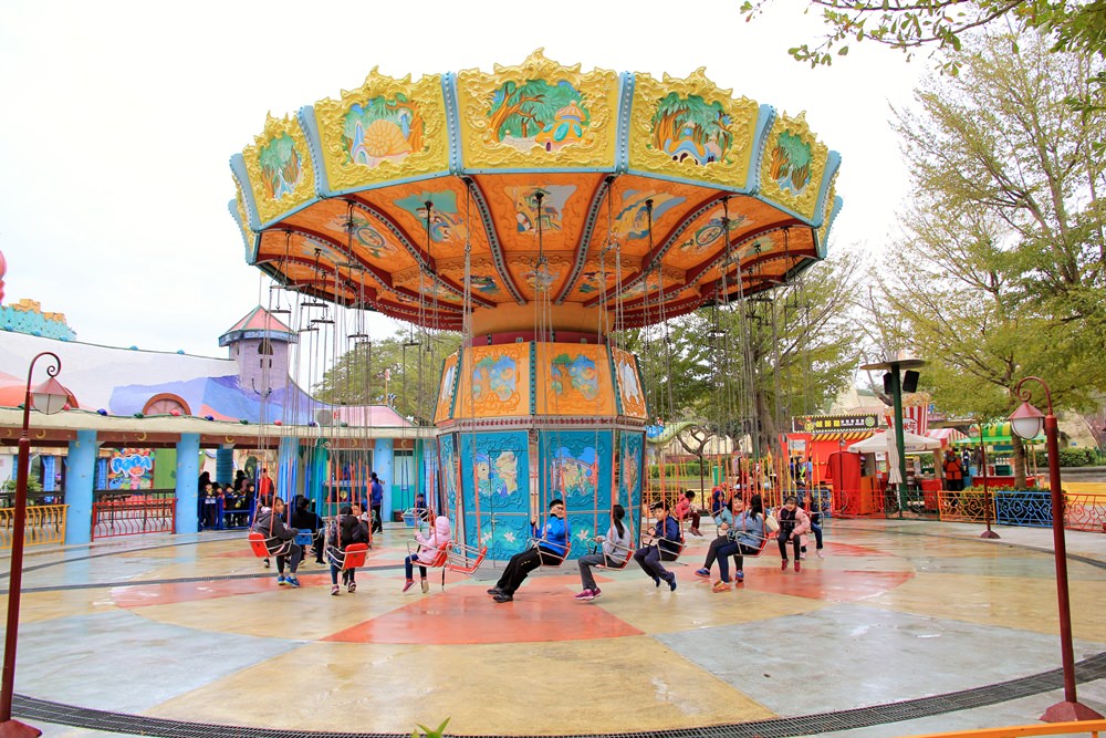 台中麗寶假期 | 麗寶樂園X天空之夢摩天輪和POPA家族一起瘋樂園！