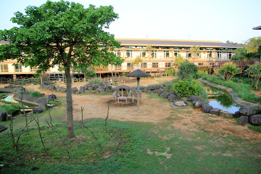關西六福莊生態渡假旅館，動物園裡住一晚體驗