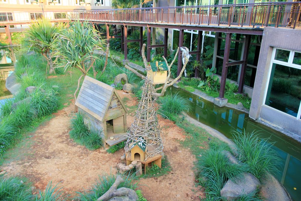 關西六福莊生態渡假旅館，動物園裡住一晚體驗