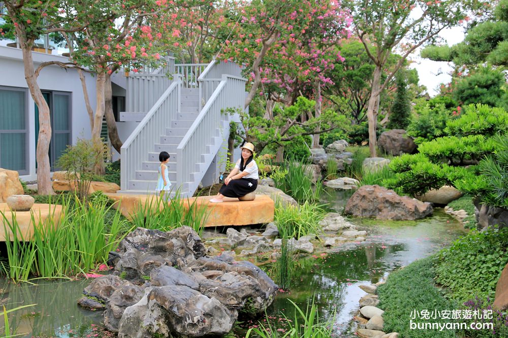 彰化新景點 | 田尾台灣銘園庭園美術館，免費參觀迷你兼六園，秒飛日本庭園名所！