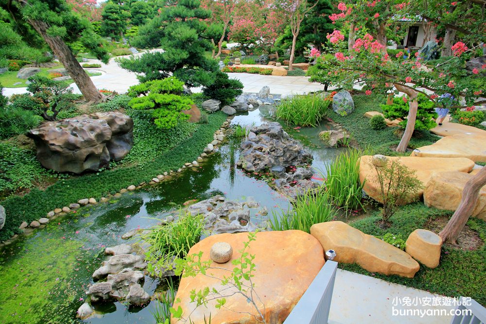 彰化新景點 | 田尾台灣銘園庭園美術館，免費參觀迷你兼六園，秒飛日本庭園名所！