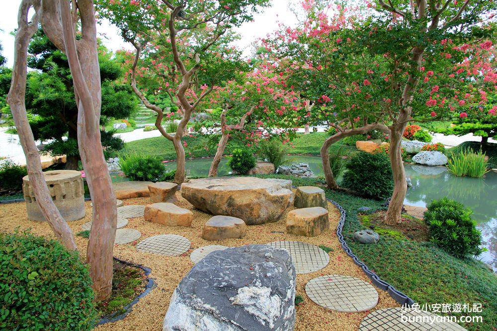 彰化新景點 | 田尾台灣銘園庭園美術館，免費參觀迷你兼六園，秒飛日本庭園名所！