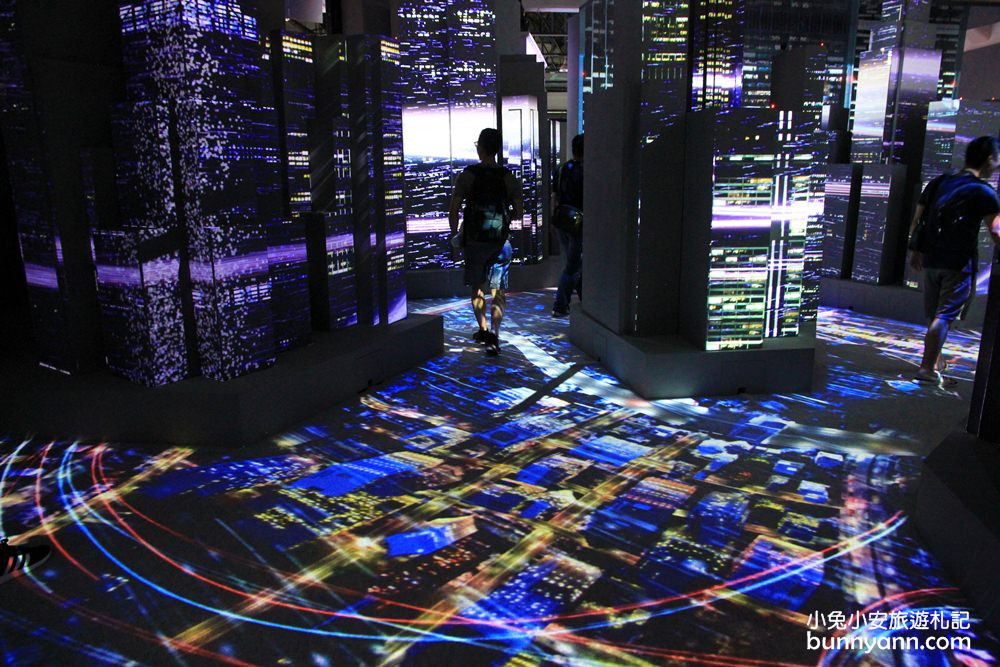 台北新景點 | 360° 夢幻視覺系特展! 光影東京TOKYO ART CITY 台北最強光雕展~