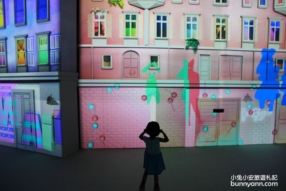 台北新景點 | 360° 夢幻視覺系特展! 光影東京TOKYO ART CITY 台北最強光雕展~