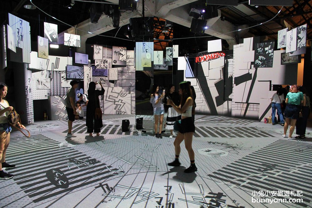 台北新景點 | 360° 夢幻視覺系特展! 光影東京TOKYO ART CITY 台北最強光雕展~