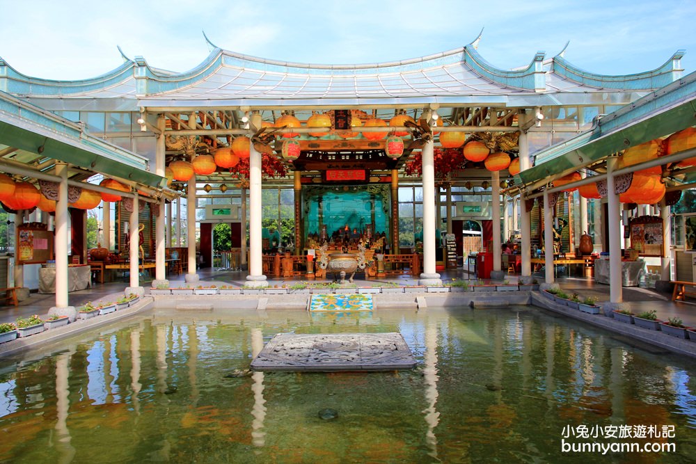 【臺灣玻璃館】玻璃媽祖廟，超美黃金隧道、附近景點全攻略