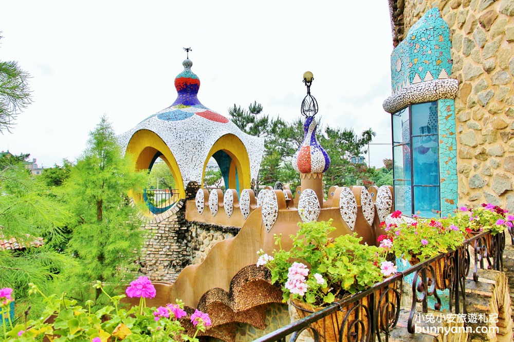 雲林景點 | 摩爾花園糖果屋，西班牙城堡花園繽紛風情餐廳，走進童話故事裡~