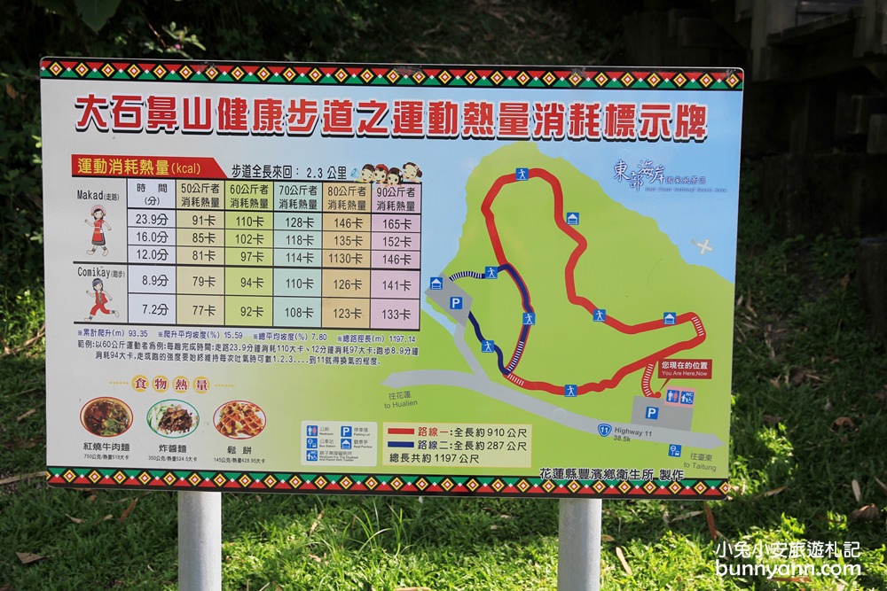 花蓮【大石鼻山步道】最美的靠海龜庵山步道，看海視野非常好。