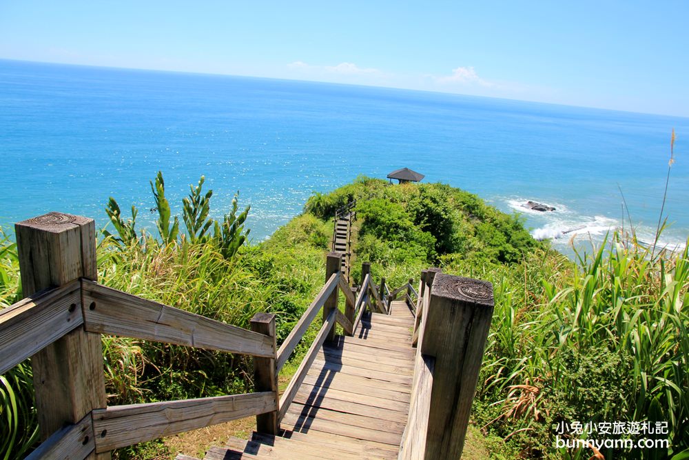 花蓮【大石鼻山步道】最美的靠海龜庵山步道，看海視野非常好。