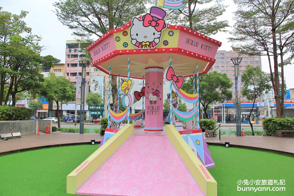 高雄新景點》漢神巨蛋凱蒂貓，Hello Kitty幸福夢想嘉年華，萌貓樂園免費打卡趣～