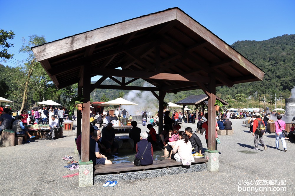 【清水地熱公園】擁有地熱泉池可煮蛋，所以又稱為宜蘭版地獄谷
