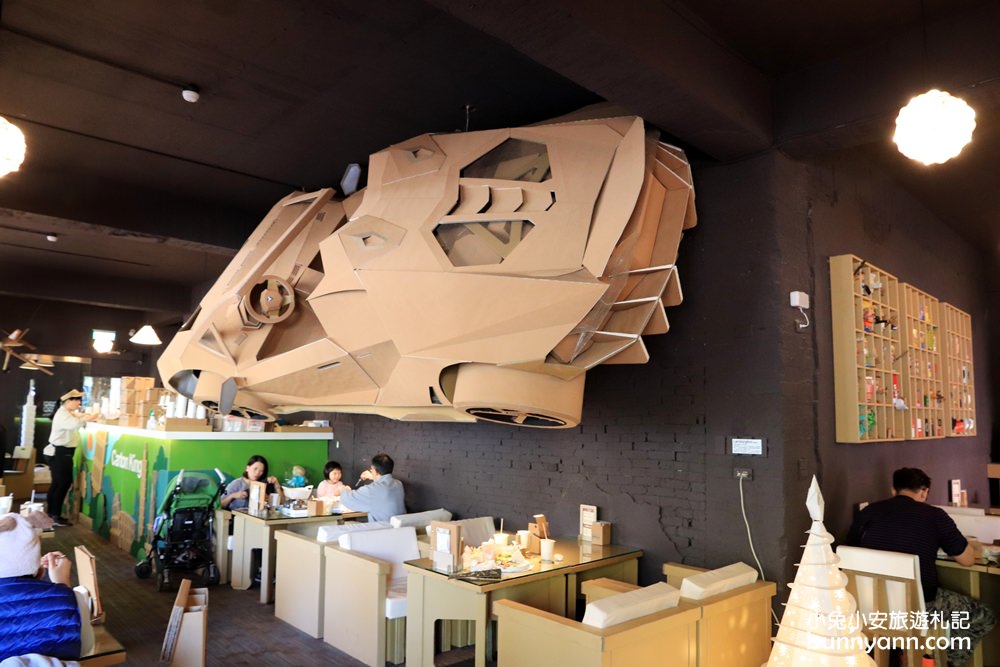 【大坑紙箱王創意園區】樹屋溜滑梯、蘑菇屋、小火車帶你環遊世界趣