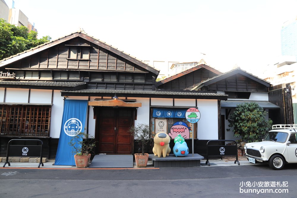 台中景點》可愛系咖波屋，貓貓蟲咖波日式咖啡屋，超萌巴士站、咖波燒原力登場！
