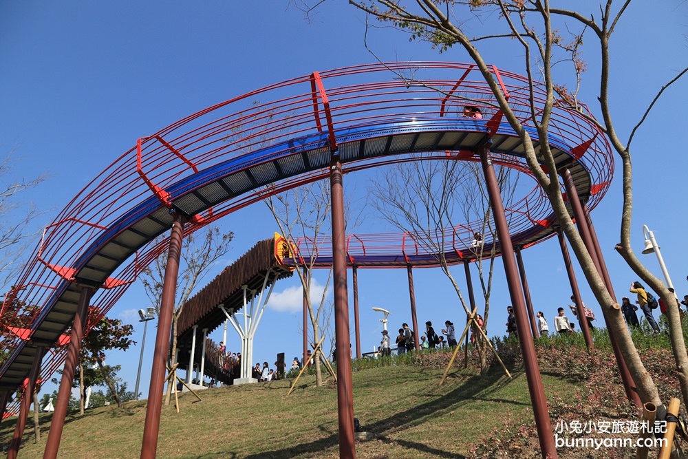 桃園「風禾公園」嗨玩滾輪溜滑梯，溜滑梯主題公園一日遊。