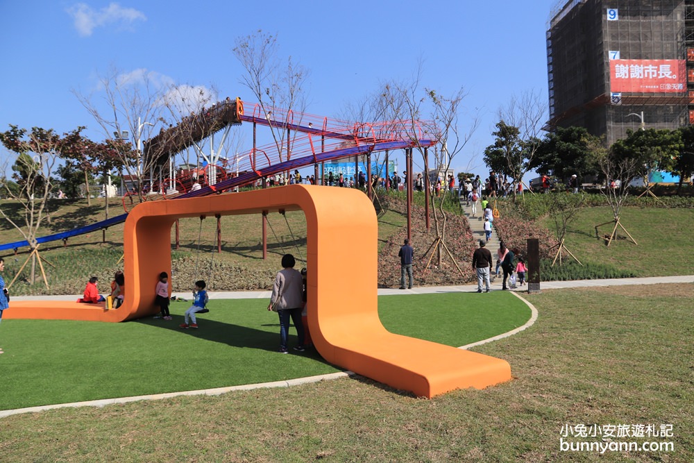 桃園「風禾公園」嗨玩滾輪溜滑梯，溜滑梯主題公園一日遊。