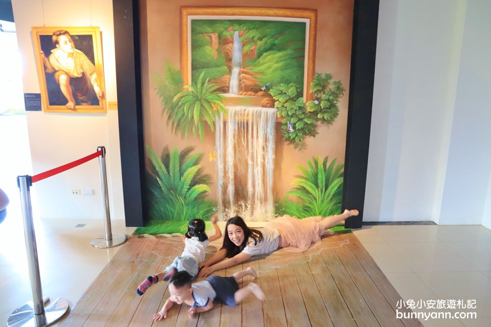 美拍玩很大OMG!畫框博物館，親子畫框DIY，3D彩繪、浮誇畫框牆拍很大