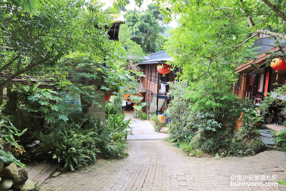 三義「卓也小屋」渡假園區，森林裡的小村莊，藍染DIY約會好去處
