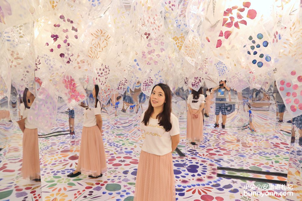 台北景點》今夏最美！幻‧彩‧影萬花筒特展，美拍夢幻鑽石屋、幻鏡花園，順遊台北101觀景台趣~