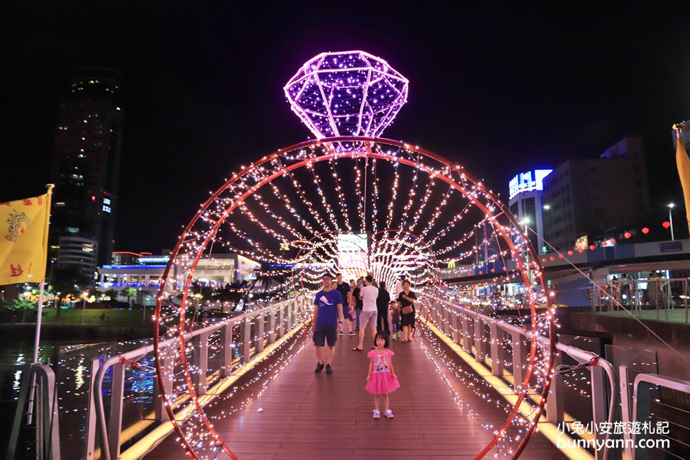 基隆景點》2019中元祭燈會，超美水鑽星空隧道、飛龍花燈，最美海線賞燈一日遊～