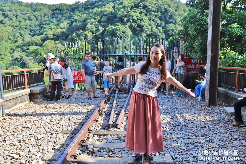 苗栗舊山線鐵道自行車，推薦必踩路線，山谷鐵軌鋼橋無限美
