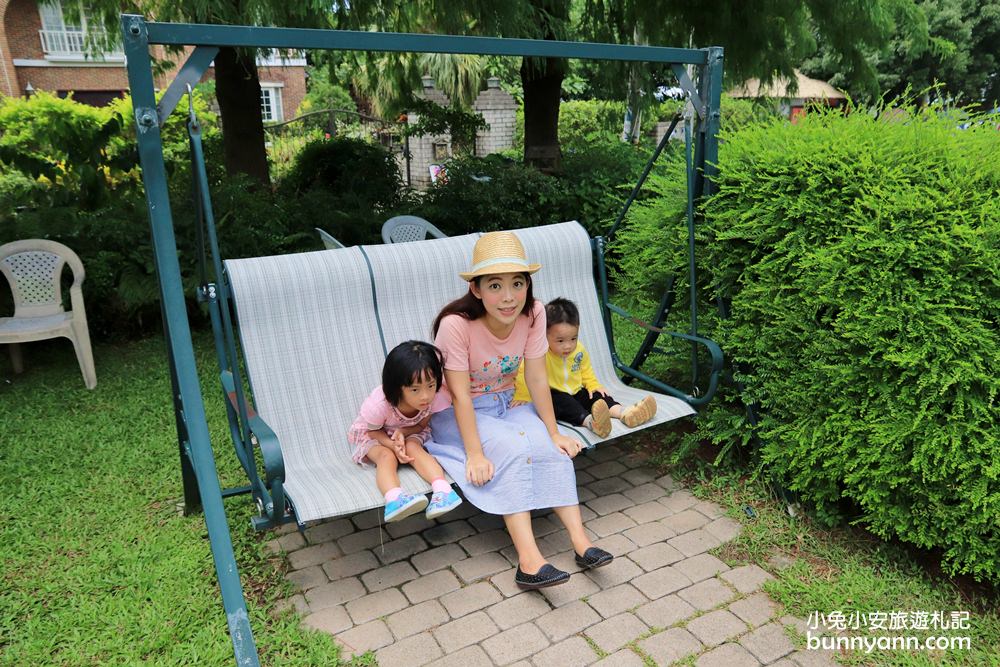 苗栗景點》棗莊可愛動物庭園，免費玩迷你農場，親子沙坑與美麗田野風光~