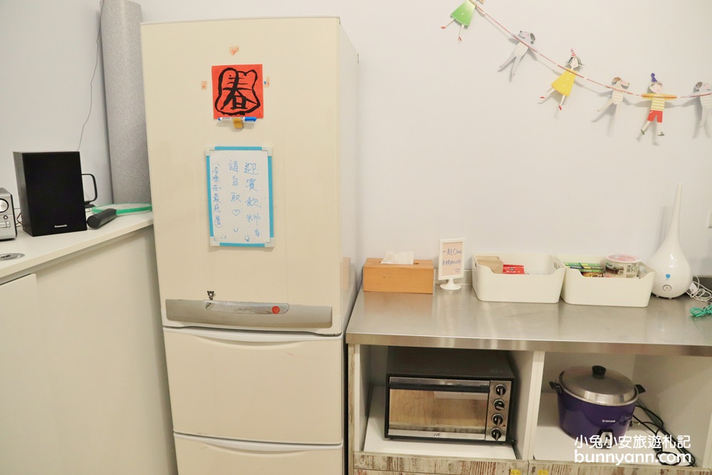 台南親子民宿》一起ONE，樹屋溜滑梯、扮家家酒、戶外釣魚池，整個房子就是遊戲室~