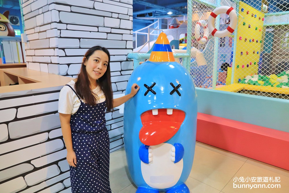 基隆景點》樂飛親子遊樂園，海洋風夢幻球池、海盜船溜滑梯、親子沙坑玩到翻~
