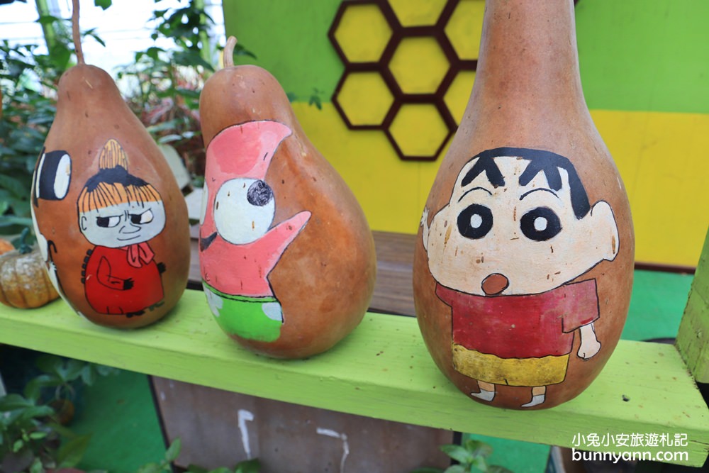 宜蘭景點》旺山休閒農場，可愛南瓜隧道登場！親子沙坑與可愛小動物超有趣～