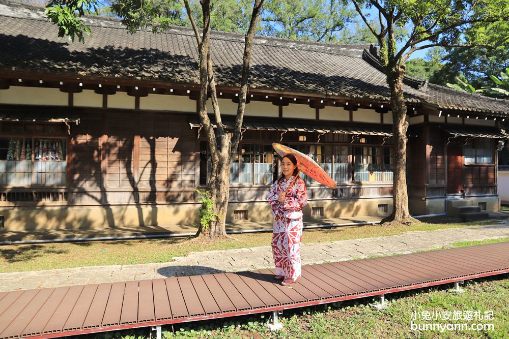 昭和十八J18嘉義市史蹟資料館，穿和服漫步日式建築園區