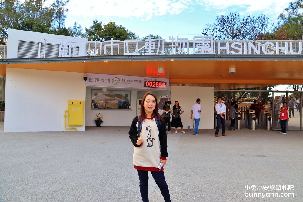 新竹「新竹市立動物園」好拍好玩戶外動物王國，門票、交通、環境全攻略