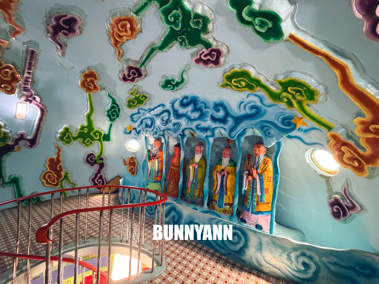 地球廟！靈台山建德寺，環球一圈祈福，摸摸巨大金元寶