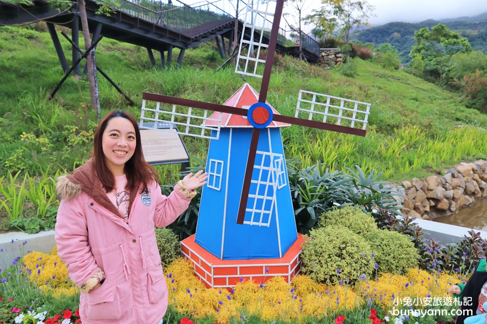 台北景點》最新小富良野花海！北投社三層崎公園私房賞花點，繽紛花毯鋪滿山丘～