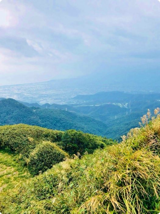 宜蘭礁溪抹茶山飄著雲霧的草原，適合季節、要爬多久一次打包。