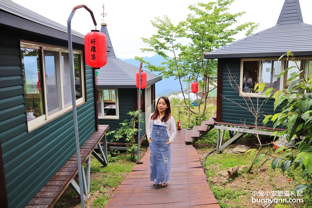 好雞婆土雞城｜清境好吃的香草烤雞，美麗風景配烤雞真棒