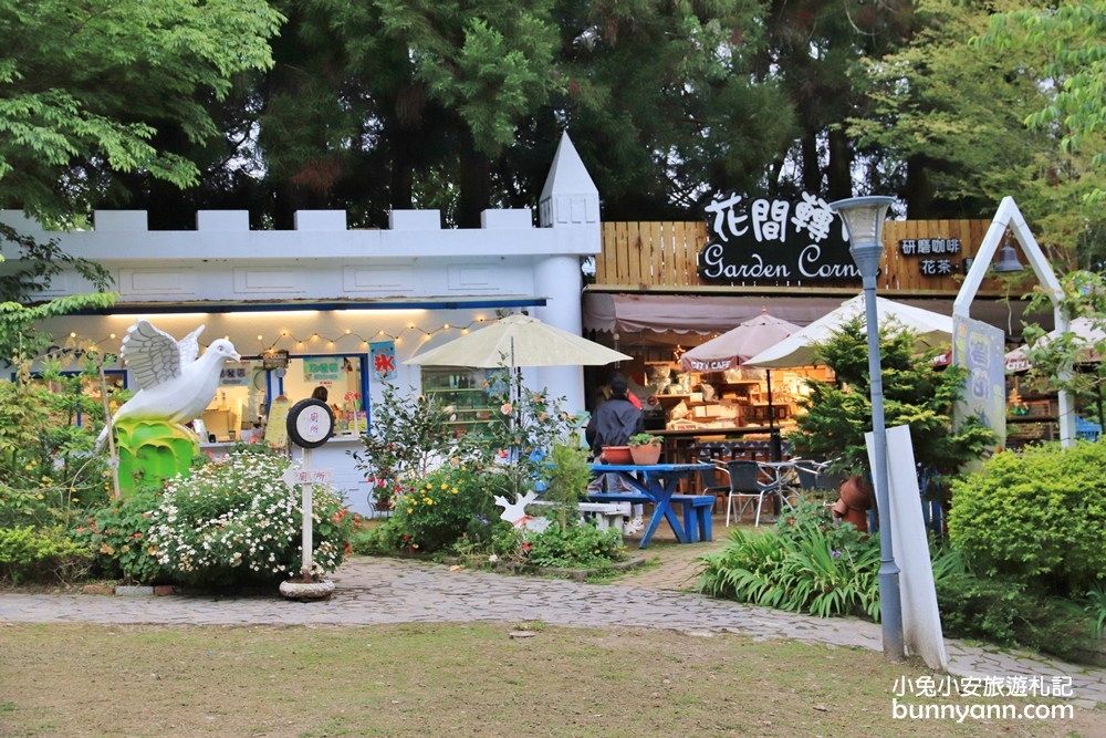 清境農場小瑞士花園，精彩水舞秀、水上教堂，美麗天空花園