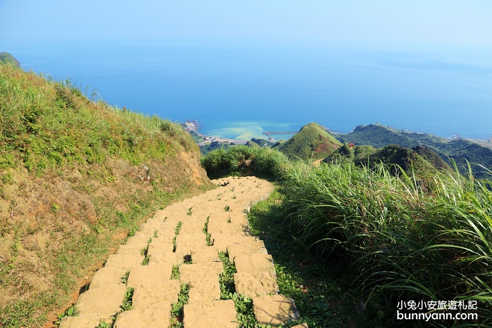 新北瑞芳【無耳茶壺山步道】180度金瓜石無敵海景超忘憂視野!!