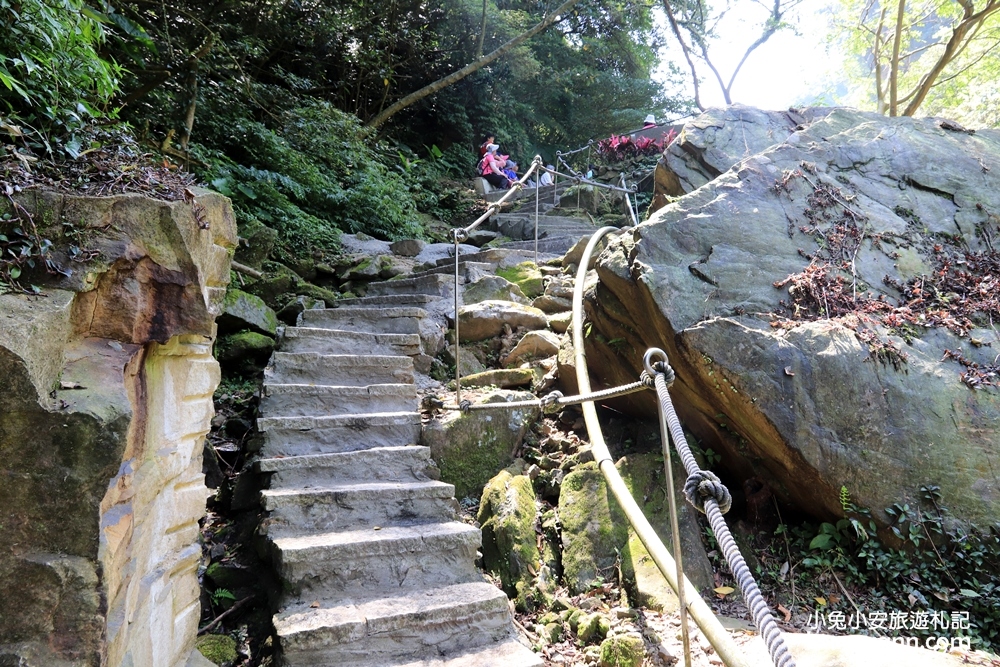 汐止【姜子寮絕壁步道】步行30分鐘就能攻上終點欣賞姜子寮瀑布