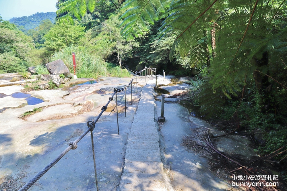 汐止【姜子寮絕壁步道】步行30分鐘就能攻上終點欣賞姜子寮瀑布