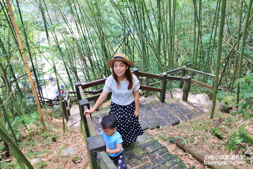 嘉義【雲潭瀑布】小京都竹林仙境，20分鐘抵達終點賞瀑平台