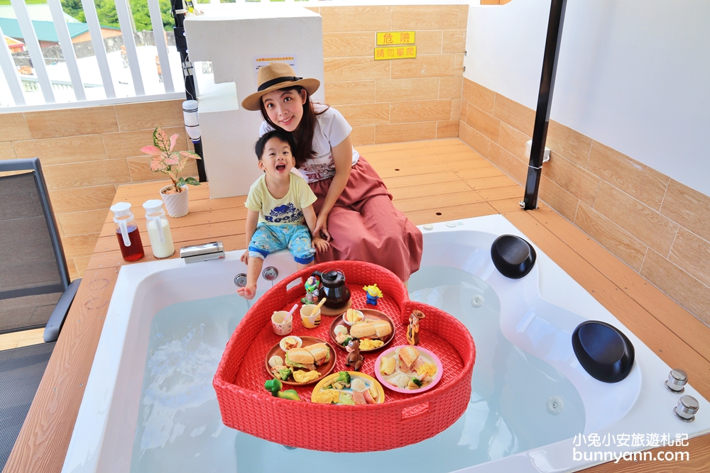 屏東超美「墾丁夢幻島」馬卡龍彩色屋，Inn巷文創旅店漂浮早餐有夠炫。