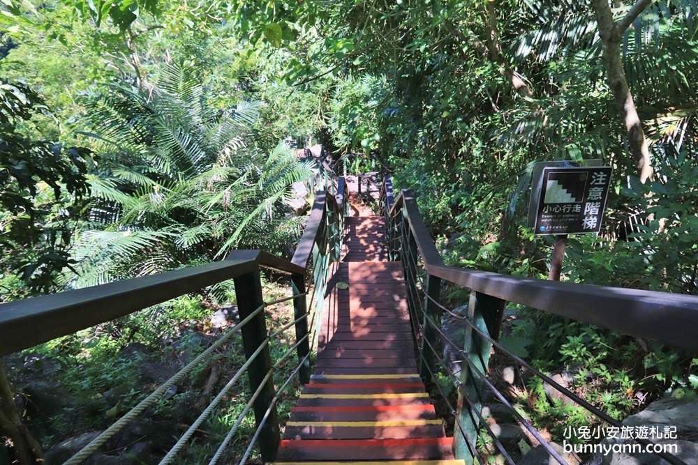 花蓮景點小錐麓步道，15分鐘攻略兩條吊橋與太魯閣河谷。